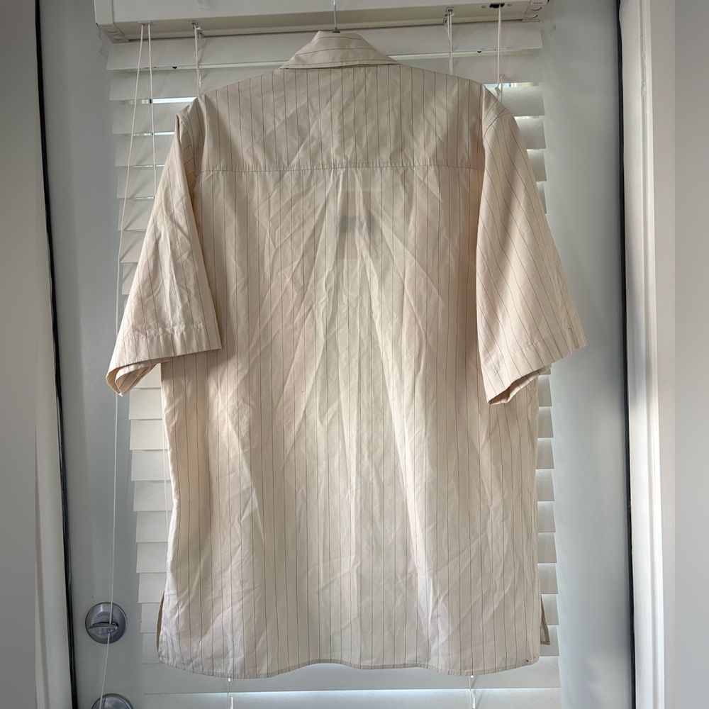 🆕 NWT COS butter yellow women’s stripe cotton top - Picture 6 of 8
